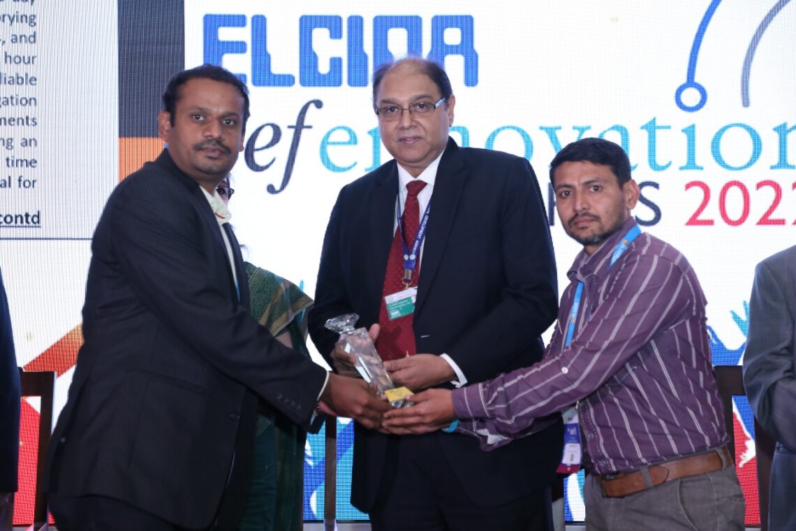 Matrix Comsec felicitated with ELCINA DEFENNOVATION Award 2022 for Excellence in Manufacturing