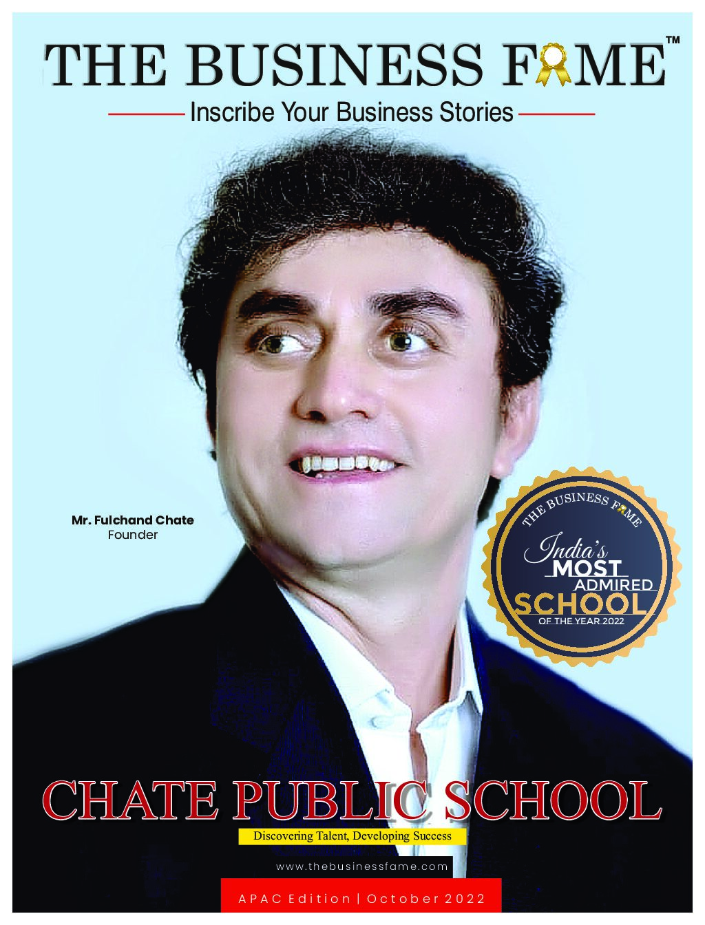 INDIA’S Most Admired School of the Year 2022