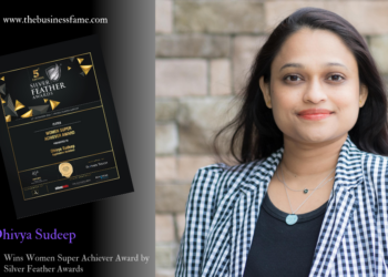 Dhivya Sudeep Wins Women Super Achiever Award by Silver Feat...